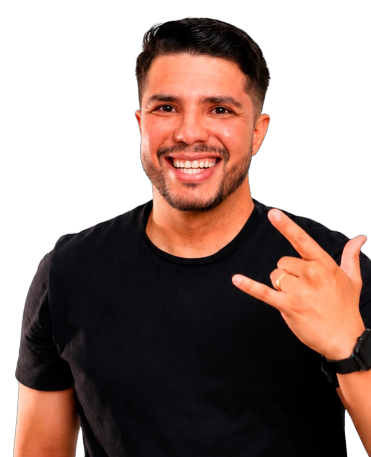 Eliédson Rafael sorrindo